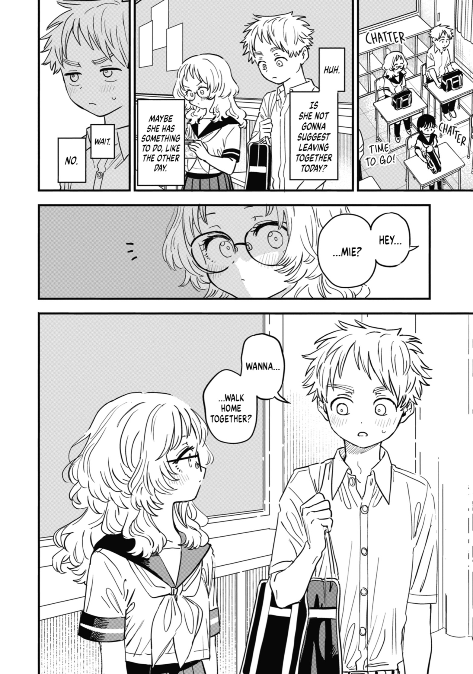 Suki na Ko ga Megane wo Wasureta, Chapter 83 image 04